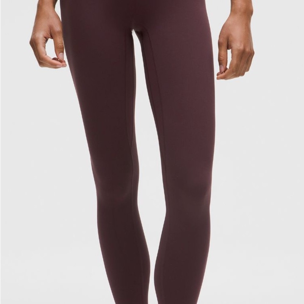 lululemon Align Pant 28” Maroon
